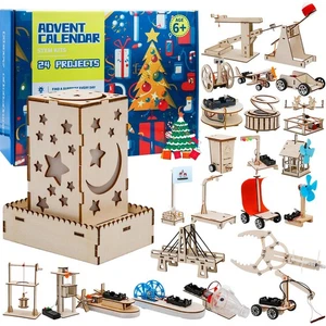Weihnachten Adventskalender 2025 - Stielsets Adventskalender für Kinder Jungen - 24... - Bild 1 von 6