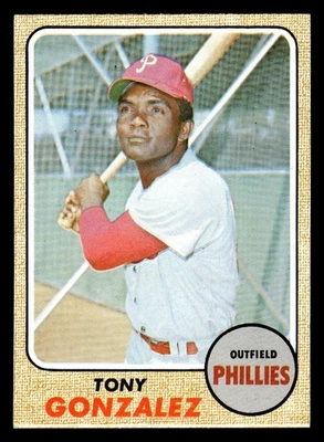 1968 Topps Tony Gonzalez #245 EX Foto 1 de 2