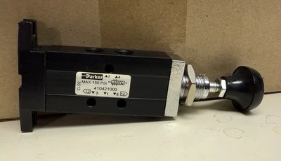 Válvula de carretel pneumática Parker Hannifin.  410421000 - Imagem 1 de 3