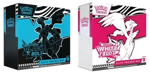Black Bolt and White Flare ETB - Pokemon TCG Nuevo y Sellado x2 ⚡️🔥 - Imagen 1 de 5