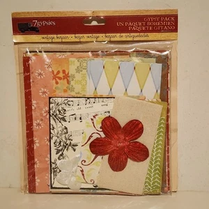 7gypsies - Gypsy Pack - Papers - Fabric -Embellishments- 2012 - Picture 1 of 9