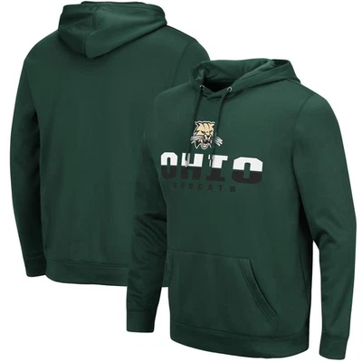 Men's Colosseum Green Ohio Bobcats Lantern Pullover Hoodie - Image 1 of 3