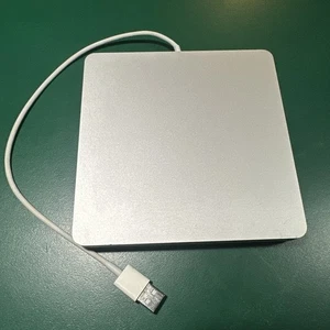 Unità esterna ORIGINALE Apple USB Superdrive, CD, DVD, MODELLO A1379 - (Argento) - Foto 1 di 4