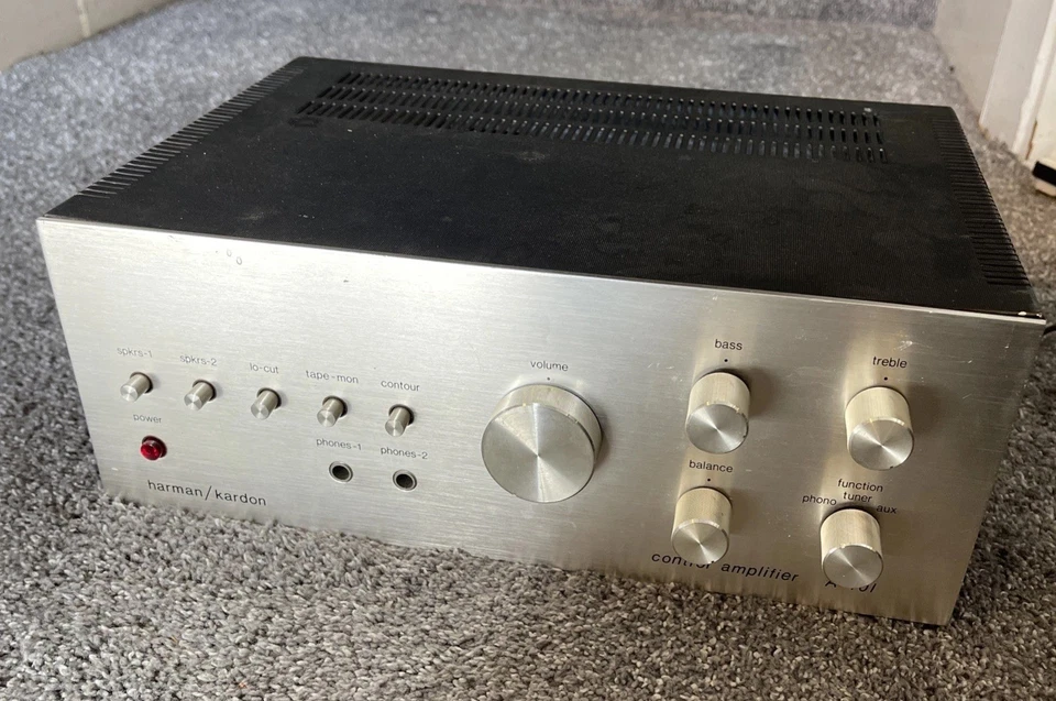 Amplificador de Control Estereofónico Harman Kardon A401 Años 70 De Colección A-401 LEER Foto 1 de 4