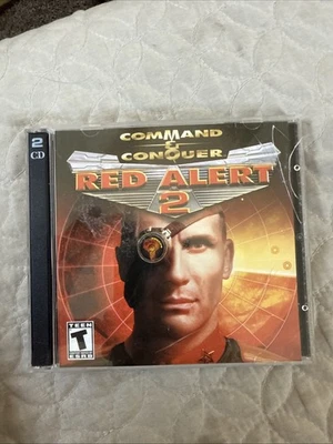 Command & Conquer: Red Alert 2 (PC, 2000) Video Game Two Disc CD Set Gaming - Image 1 of 4