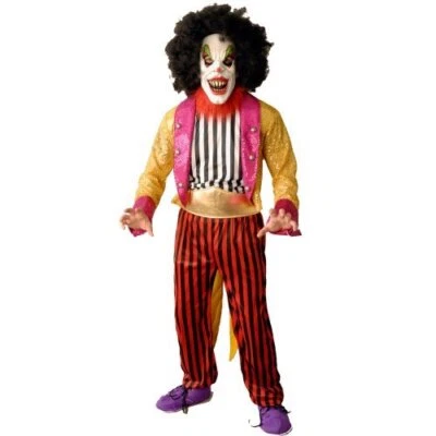 Fantasia de Halloween adulto fantasia palhaço assustador características lua cheia Killjoy - Imagem 1 de 2