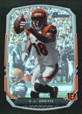 2013 Bowman Rainbow Black #80 A.J. Green - NM-MT - Image 1 of 2