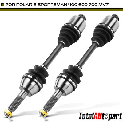 2x Conjunto de eje CV para Polaris Sportsman 400 500 600 700 800 trasero izquierdo y derecho Foto 1 de 4