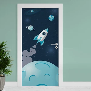 Türfolie "Weltall" 90x200cm Türposter Deko Aufkleber Folie Tapete TF04-08 - Bild 1 von 7