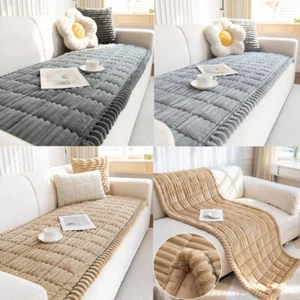 Couch Cover for Dogs Washable Fuzzy Pet Non-Slip Couch Covers Soft Warm Cushion - Picture 1 of 40