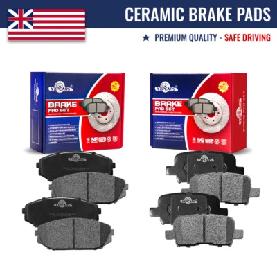 Pastilla de freno delantera y trasera de cerámica para Acura MDX 2001-2002 2002-2004 Honda Odyssey Foto 1 de 4