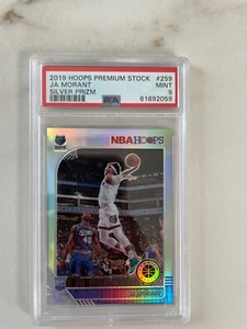 2019-20 Panini Hoops Premium Stock - Ja Morant #259 Silver Prizm PSA 9 - Bild 1 von 2