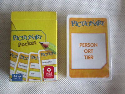 Ass Pictionary Kartenspiel Pocket Rewe Neu und OVP - Bild 1 von 2