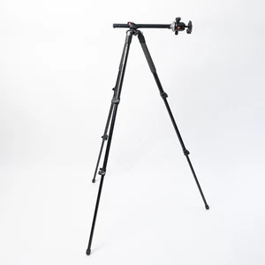Manfrotto 190XPROB 3 Section Aluminum Pro Tripod, w/Manfrotto 496RC2 Ball Head - Picture 1 of 10