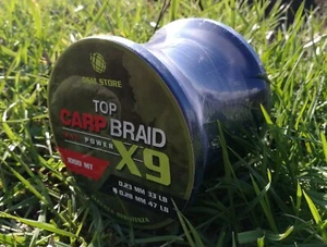 Treccia Carpfishing Top Carp Braid Maxpower X9 1000M 9 Fils Abrasion - Photo 1/9