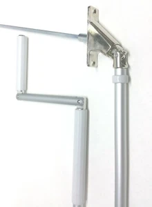Kurbelstange Set 80, 90, 100, 120, 130, 140 Kurbel Gelenk 22x85 90° Rolladen CH - Bild 1 von 5