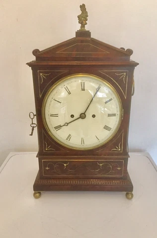 Stunning Rosewood twin fusee Repeater Bracket Clock  *** John Hawley *** London Cover