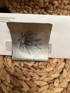 Wendell August Forge Pine cone Decor Napkin/ Letter Holder - Picture 1 of 7