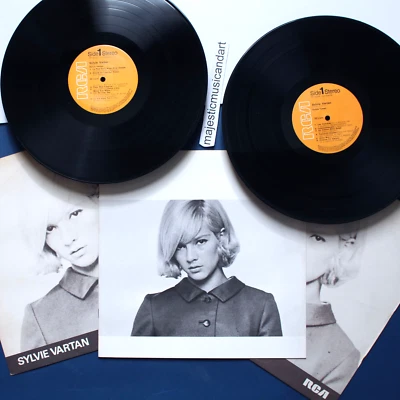VERY RARE SYLVIE VARTAN BEST 2 LP BOOK SET 1971 ORIGINAL VINYL YEH YEH - Image 1 of 4