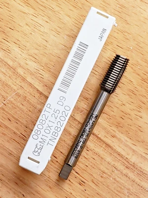 M10 x 1.25 Thread Forming Tap, D9 - HSS-Co, Uncoated - OSG (Japan), New - Image 1 of 4