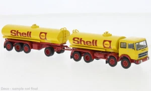 Brekina 58553 Brekina Starline, Fiat 691 Millepiedi, amarillo/rojo, 1970, Shell, 1:87 - Imagen 1 de 1