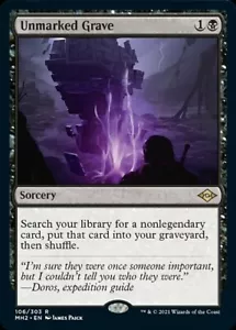MTG - UNMARKED GRAVE - Modern Horizons 2 (R) - Picture 1 of 1