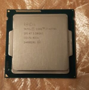 Intel Core i7 4770K SR147 3.5GHz LGA1150 CPU Processor Quad Core 8MB