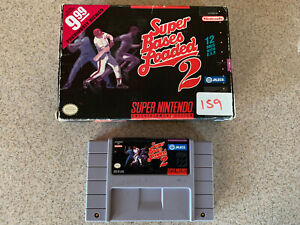 Super Bases Loaded 2 (Super Nintendo / SNES, 1994) Former Rental w/ Box & Game.
