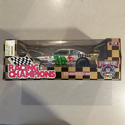 #36 Ernie Irvan M&M Racing Champions Capucha Abierta NASCAR 50th Ltd/1998 Oro 1:24 Foto 1 de 4