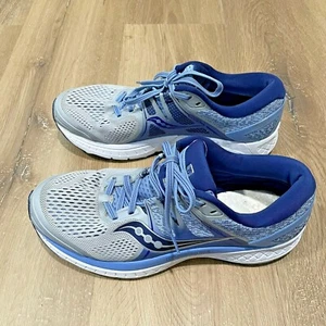 Zapatos para correr Saucony para mujer Omni ISO azul con cordones torso bajo talla 9,5 S10442-1 - Imagen 1 de 9