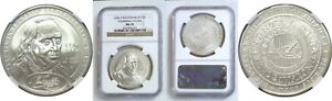 2006 P $1 Ben Franklin Founding Fathers Silver Commemorative Dollar NGC MS 70