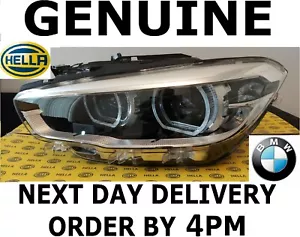 GENUINE OEM HELLA BMW 1 Series F20 F21 LCI LED Headlight Left Passenger 2015-19 - Picture 1 of 5