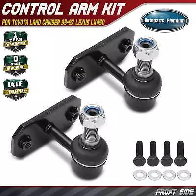 Barra estabilizadora delantera izquierda y derecha 2 piezas para Toyota Land Cruiser 93-97 Lexus LX450 Foto 1 de 4