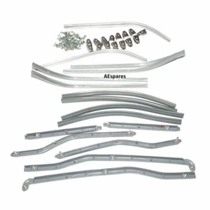 Lambretta GP DL Complete Floor Runner Strips Kit Grey - Foto 1 di 7