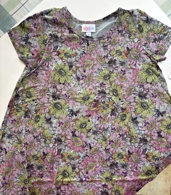 Nuevo con etiquetas Vestido de Juego LuLaRoe Niños Talla 10 ESCARLATA GRIS Flor Silvestre *UNICORNIO* Foto 1 de 3