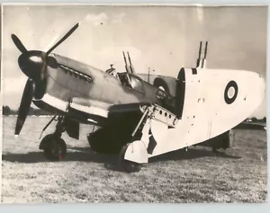 Zweiter Weltkrieg britische Marine FIREFLY Klappflügel Flugzeug LUFTFAHRT 1940er Jahre Pressefoto - Bild 1 von 2