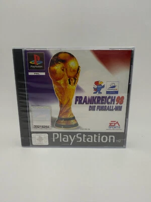 Frankreich 98 Die Fussball-WM  **PS1 Playstation 1 NEU Sealed - Bild 1 von 4