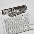 AMT/ERTL 1/25 1970 Monte Carlo Lowrider Instruction Booklet Only