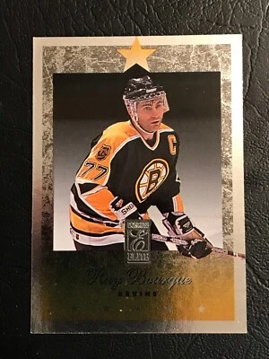  1995-96 Donruss Elite Die Cuts Uncut #9 Ray Bourque - Image 1 of 2