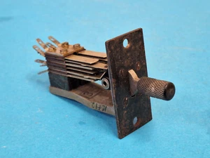 GPO Lever Switch ~ 4 Pole CO ~ Locking action - Picture 1 of 10