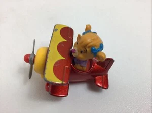 Vintage Disney Druckguss & Kunststoff Doppeldecker Flugzeug Geschichte Spin Molly - Bild 1 von 6