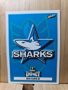 CRONULLA SHARKS🏆2001 NRL IMPACT #84 SHARKS Rugby League NRL Card🏆 - Picture 1 of 2