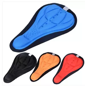 Gel 3D Fahrrad Sattel Bezug Satteldecke Sattelschutz Polster 280mm x170mm - Bild 1 von 15