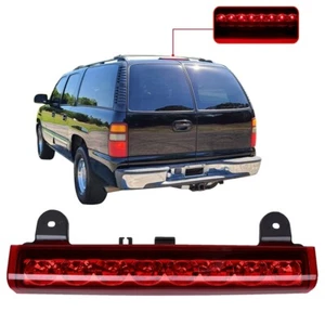 Tercera luz de freno para lente roja GMC Yukon XL 1500 2500 2000-2006 carcasa cromada - Imagen 1 de 12