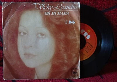 VICKY LEANDROS ** Oh Mi Mama ** 1978 SPAIN 7" SINGLE - Image 1 of 4
