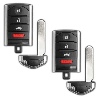2 Key Fob Remote for 2009-2014 Acura TL 4-Button (M3N5WY8145, 72147-TK4-A71) - Image 1 of 4