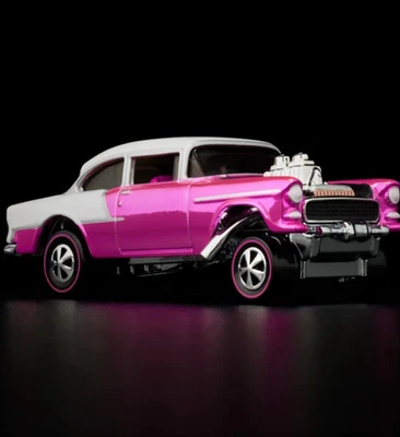 Hot Wheels RLC Exclusive ’55 Chevy Bel Air Gasser Pink Free Shipping! - Image 1 of 4