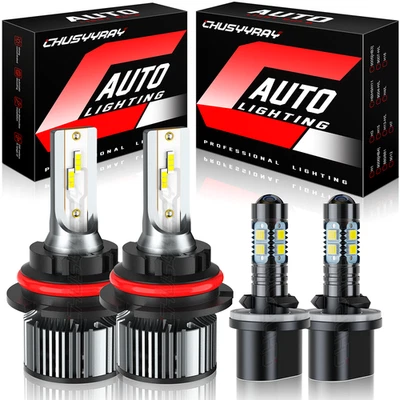 Para Mazda B4000 2003-2005 4x Faro LED Alto Bajo Antiniebla Blanco Foto 1 de 4