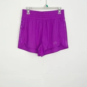 Womens Adidas Pacer Rib Shorts Size Small - Picture 1 of 7
