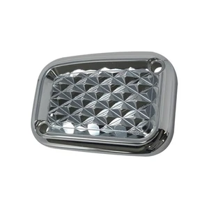 COVINGTONS C3076-C Master Cylinder Lid - Brake - Front - Diamondback - Chrome - Picture 1 of 1